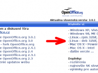 Stránka OpenOffice.org